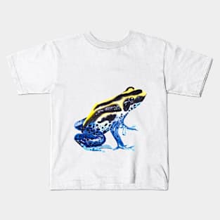 blue frog Kids T-Shirt